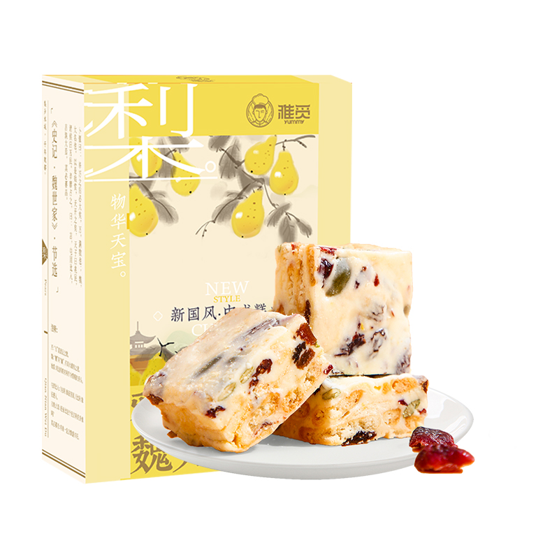 雅觅 冻干秋梨综合 雪花酥 300g/盒