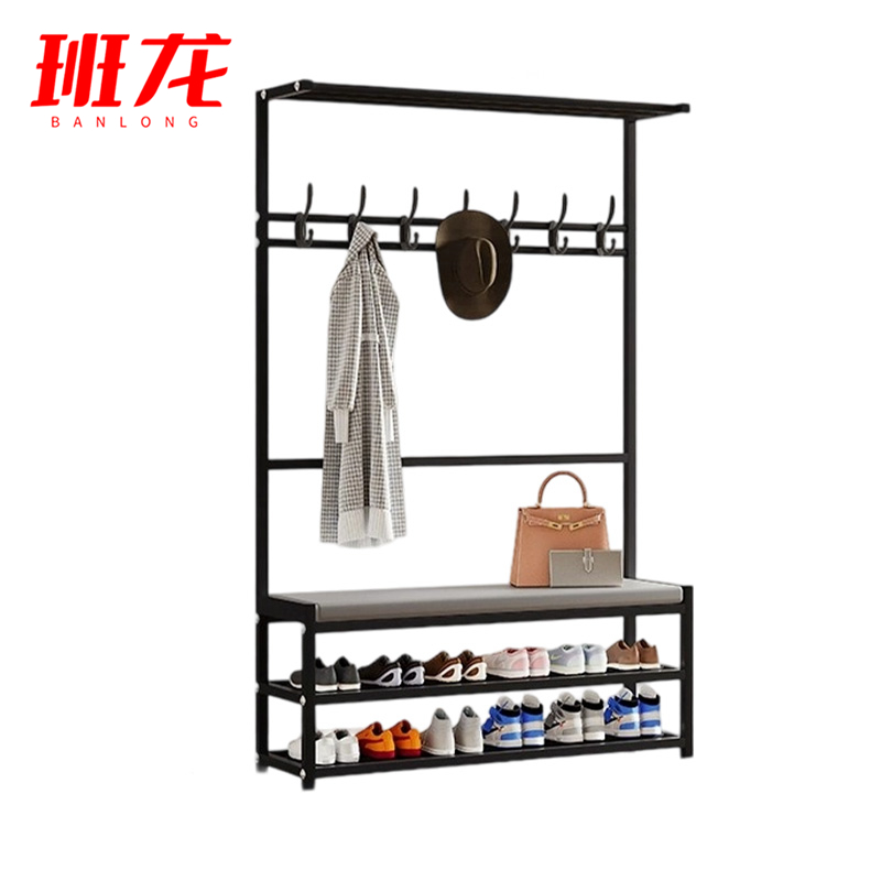 班龙鞋架衣帽架7钩个高清大图