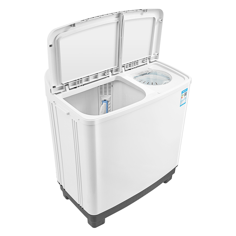 美的midea12公斤kg半自动双桶双缸洗衣机大容量洗涤双塑箱体强劲动力