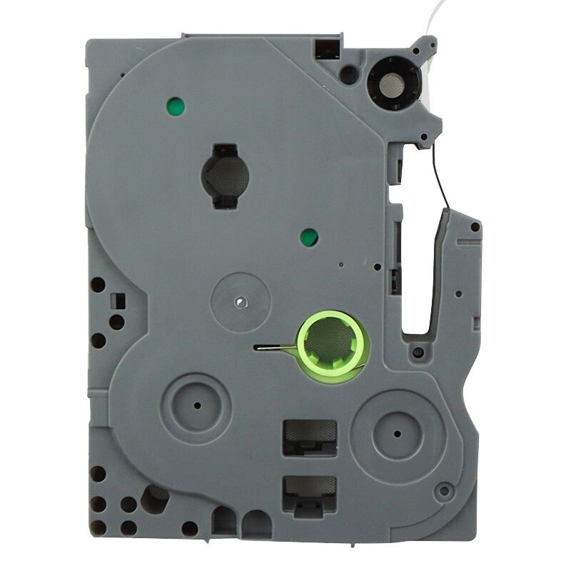 艾洁 标签带12mm透明底黑字PL-131 适用兄弟PT-1010;1100CH;1400 TZe-131标签机色带高清大图