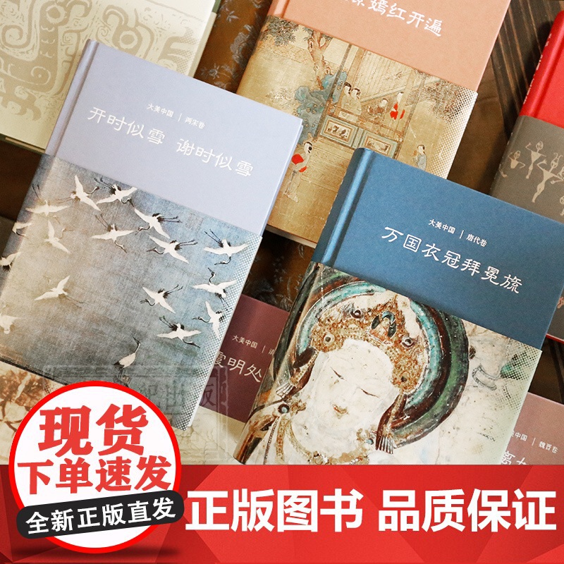 姹紫嫣红开遍/元明卷(精装) 大美中国 王小舒 著 陈炎 编 元明史中国历史 文物考古 上海古籍出版社高清大图