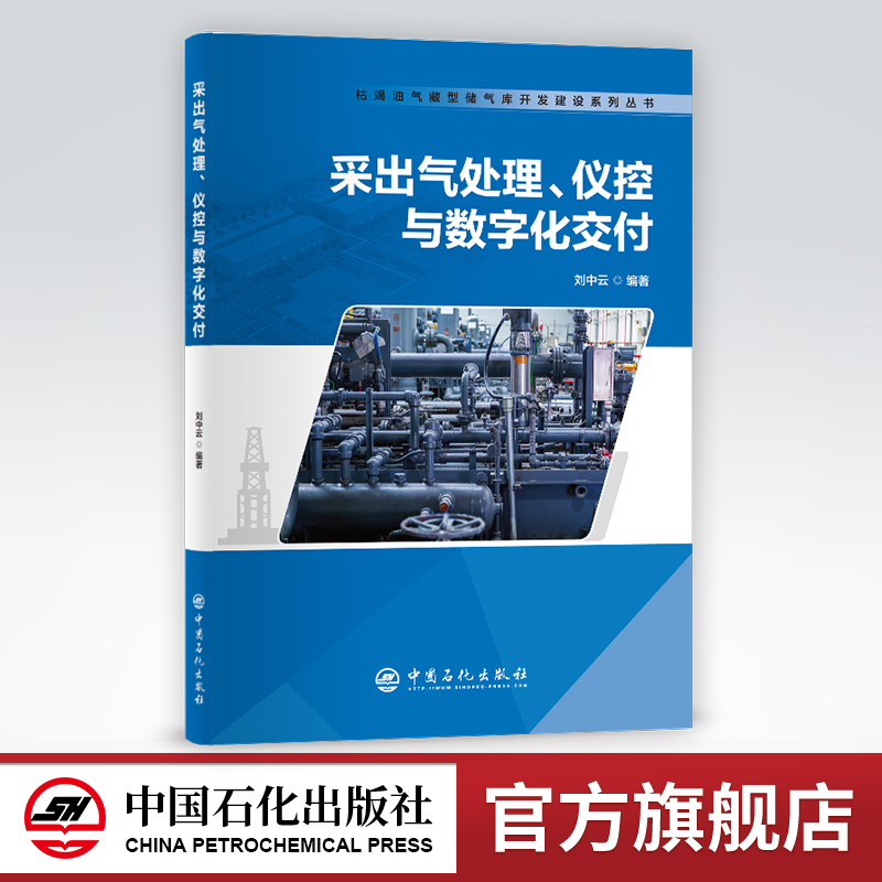 [正版]采出气处理、仪控与数字化交付 枯竭油气藏型储气库开发建设系列丛书 储气库自控设计储气库建设开发仪控数字化高清大图