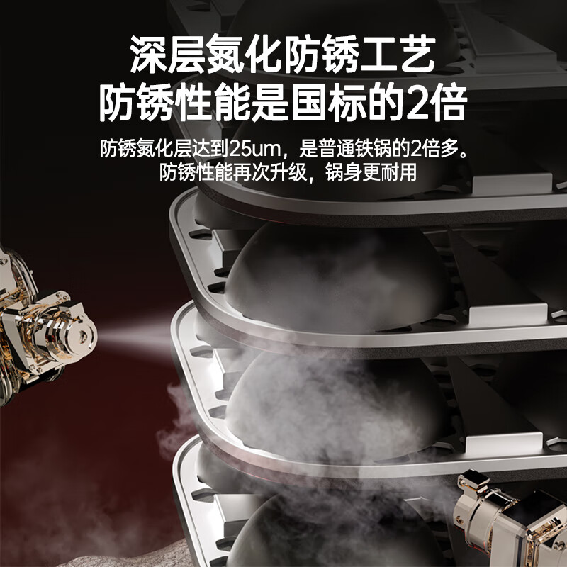 康巴赫 尊享有钛铁锅 32cm LPB-ZX32T高清大图