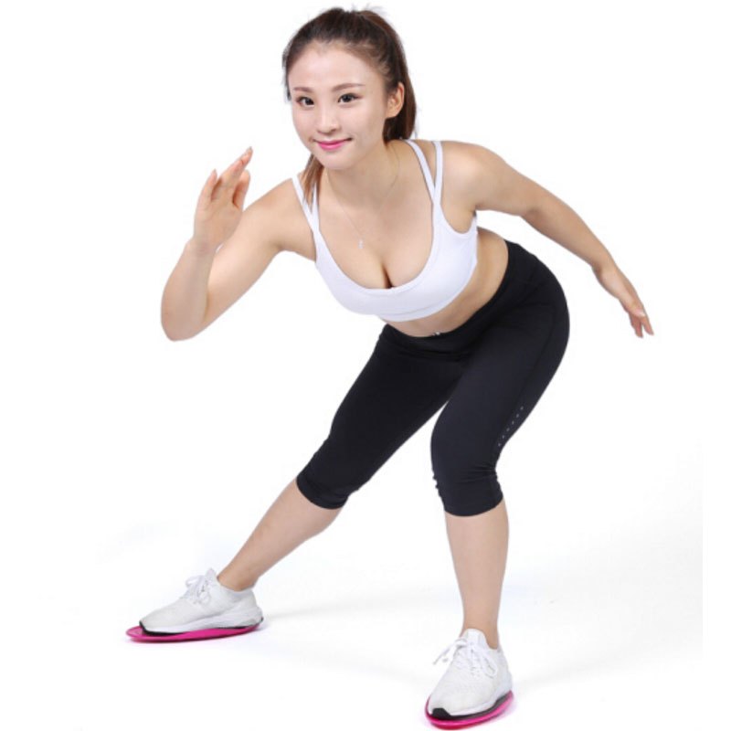 捷英飞JOINFIT 草绿色康复训练滑行盘 滑垫 训练四肢力量和协调能力