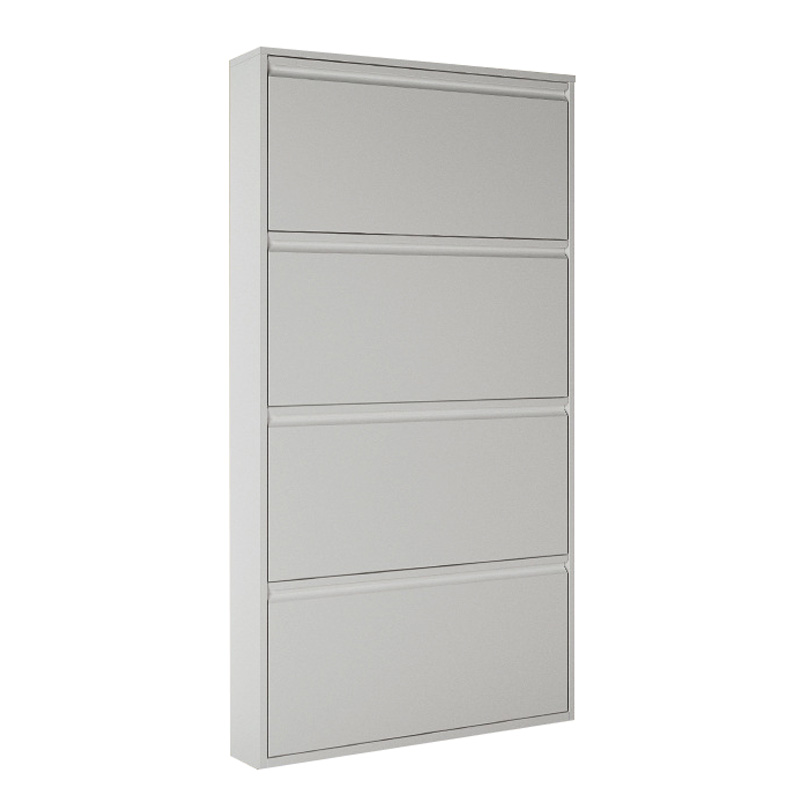 景福达翻斗鞋柜四层个高清大图