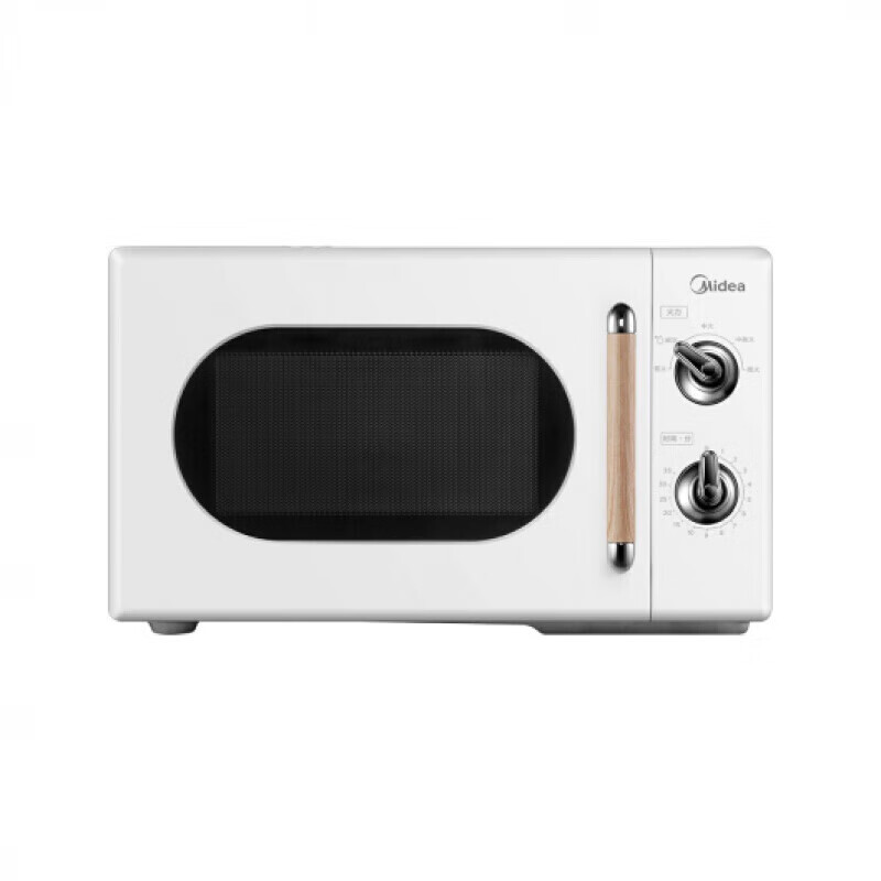 美的(Midea)微波炉 转盘式加热 旋钮双控 白色 PM2004/台(LX)