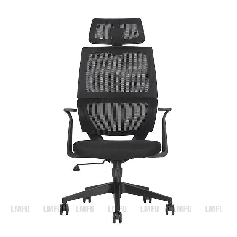LMFU 网布椅 CTEM01B黑色网布 高背 LZM