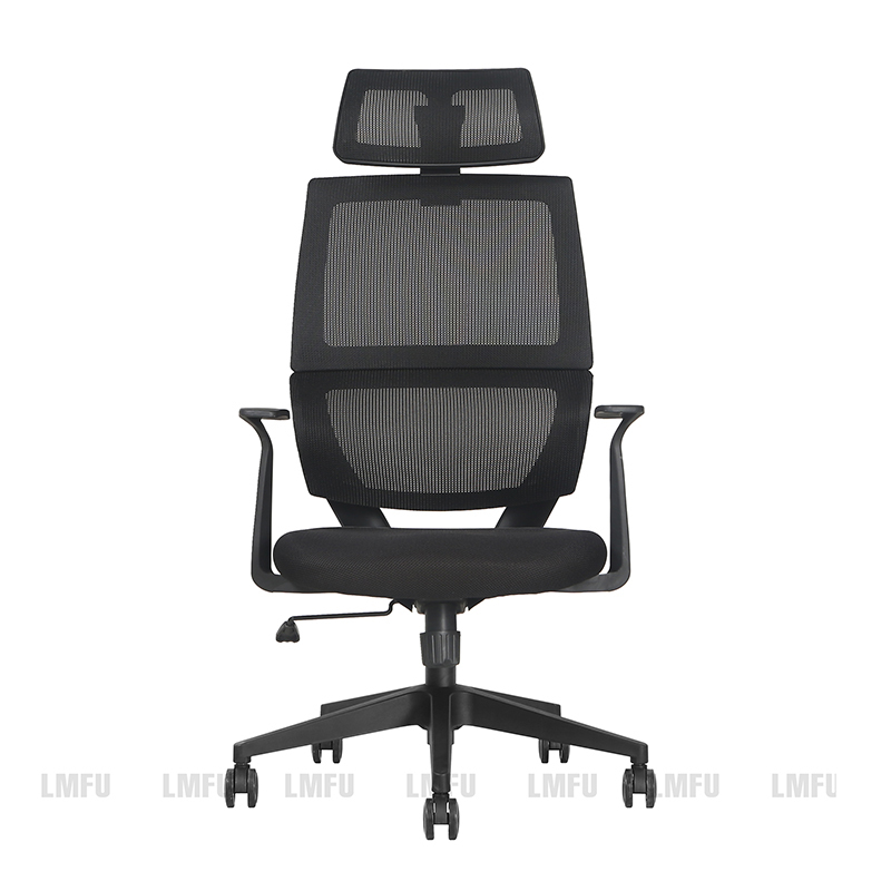 LMFU 网布椅 CTEM01B黑色网布 高背 LZM