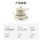 美的(Midea)电煮锅电炒锅电蒸锅电火锅电热锅分体式 学生宿舍小锅 泡面锅 多功能锅 XZC2061 2.6L带蒸笼