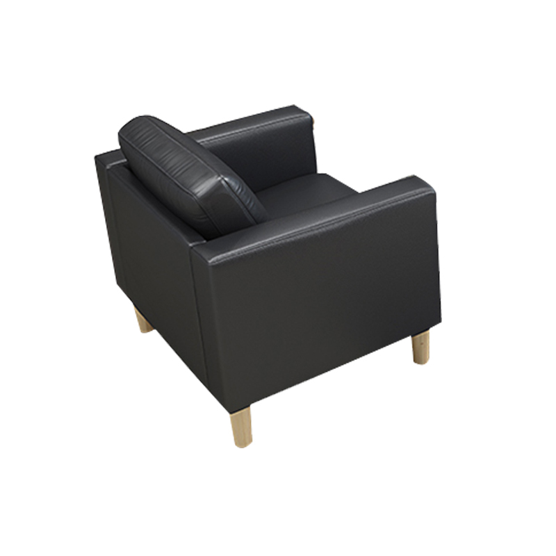 富和美沙发办公沙发接待会客办公室家具办公沙发休闲沙发洽谈沙发152单人位沙发高清大图