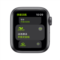 MKQ13CH/A Apple Watch SE 40毫米 GPS版 深空灰色铝金属表壳午夜色运动型表带