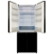 松下(Panasonic)NR-D521CX-K 510升十字对开门冰箱顶置压缩机银离子 APP智控无边框玻璃门熔岩黑