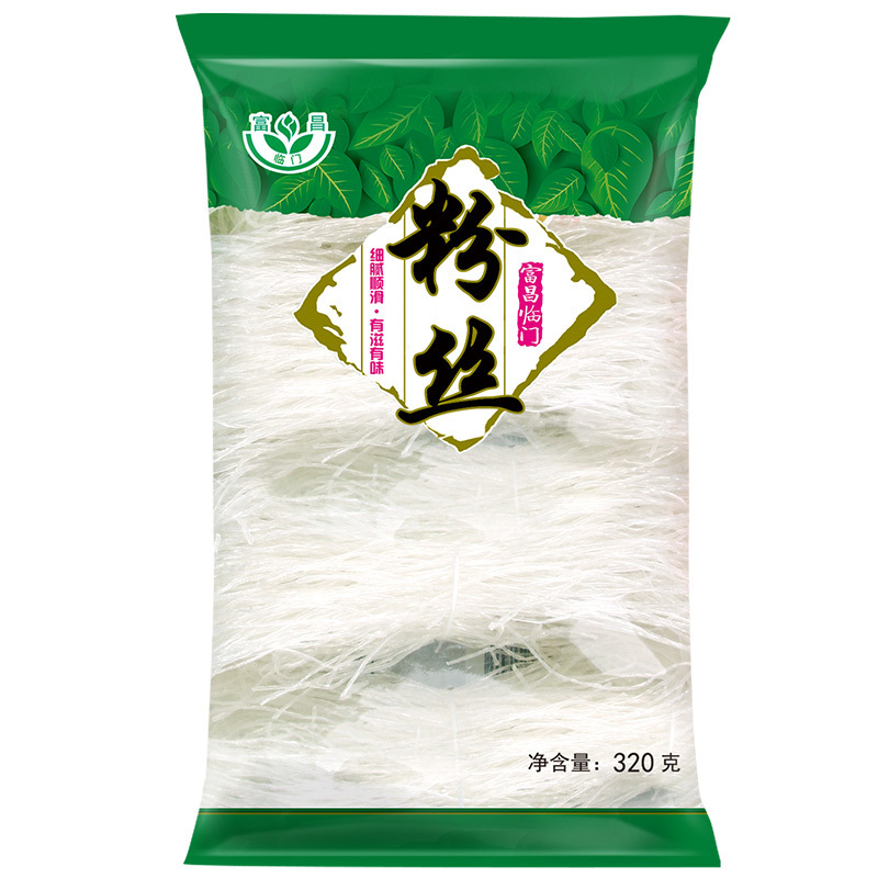 富昌龙口粉丝产地火锅凉拌方便干货扇贝蒜蓉米粉米线320g