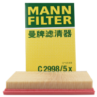 曼牌(MANN)空气滤清器C2998/5x适用于波罗1.4/高尔夫IV 1.6/高尔夫V 1.4