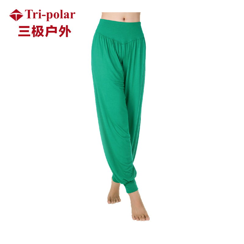 三极户外(Tripolar) TP1051 新款瑜珈裤收口灯笼裤舞蹈裤太极裤运动服瑜伽服女运动休闲裤