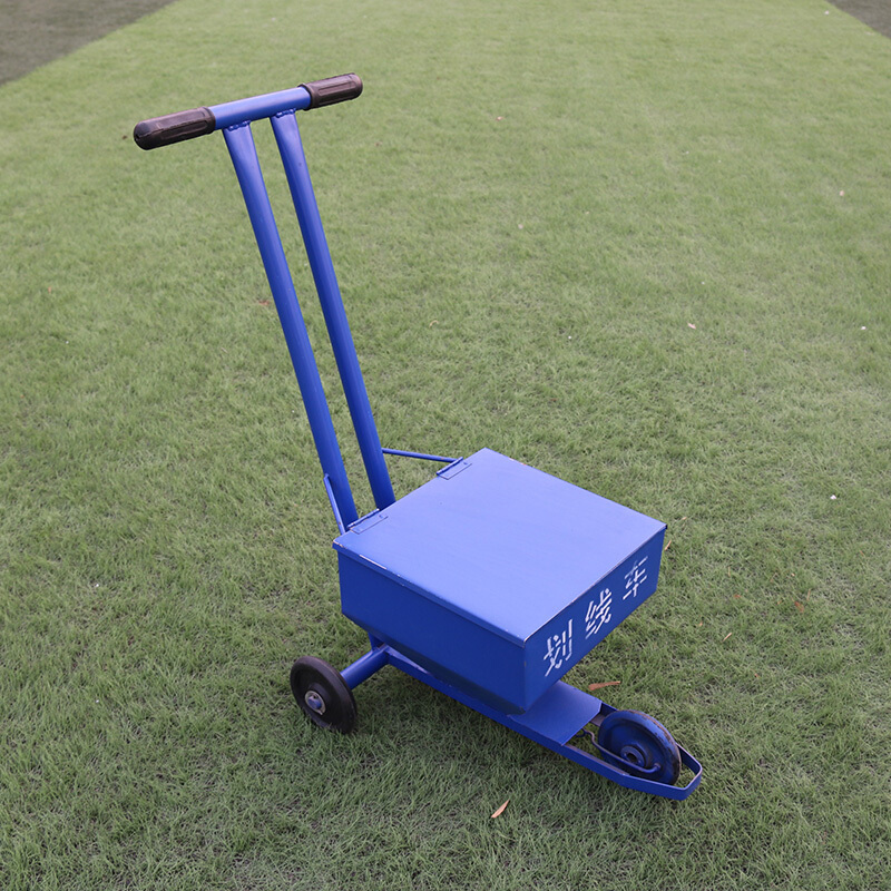 道路工地施工划线车石灰粉撒灰线工具田径场地撒灰器画线车神器