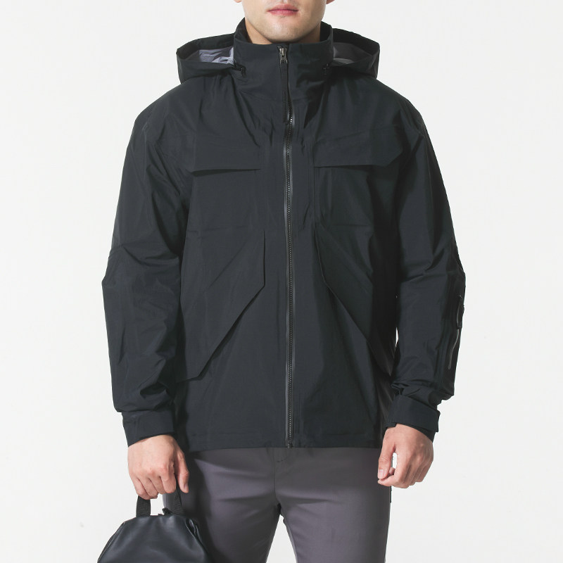 安德玛（Under Armour）男装新款运动服户外跑步健身训练外套时尚潮流休闲夹克6005889-001 ZP高清大图