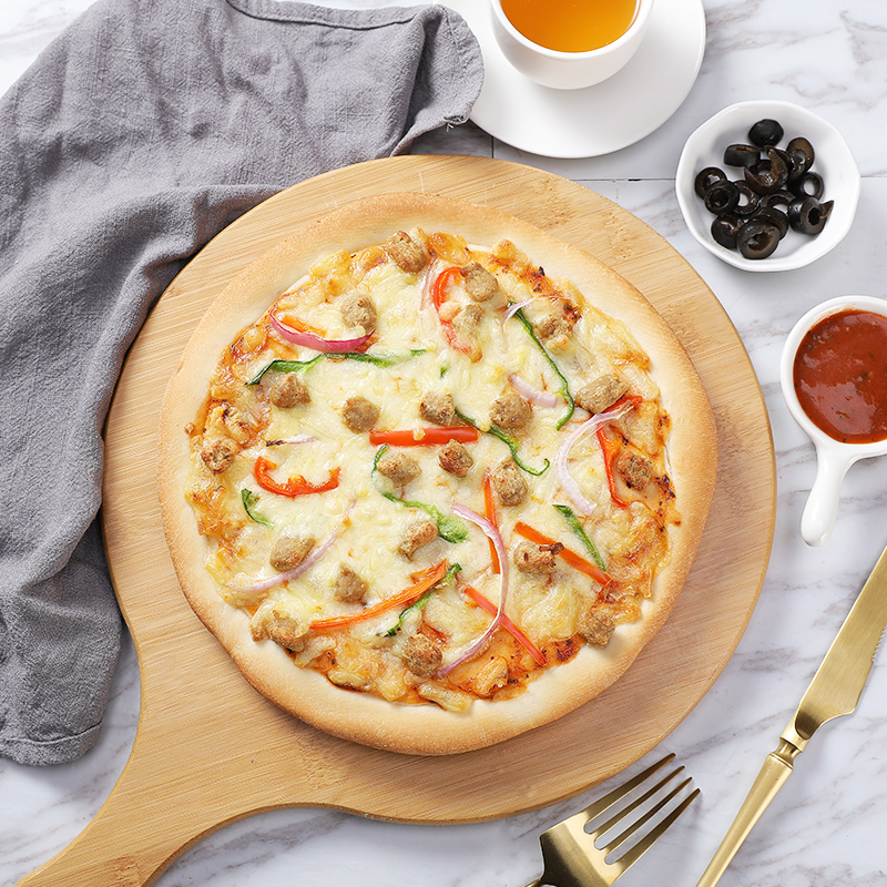 安特鲁七哥意式薄饼披萨饼底 匹萨胚比萨饼皮8寸pizza薄饼皮家用烘焙原料