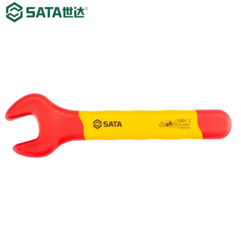 世达(SATA)VDE绝缘开口扳手15MM 41315高清大图
