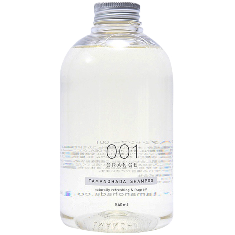 [香气四起]TAMANOHADA 玉肌 无硅油洗发水 001橙香 540ml/瓶 各种肤质 成人 所有发质 所有人群