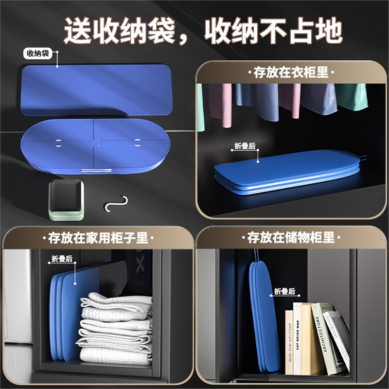 奥克斯AUX烘干机小型家用旅行便携衣服宿舍烘衣机折叠干衣机_灰色挂式干衣机+延长线(500W)