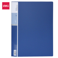 得力 5004_40页 资料册 (蓝)(本) 蓝色