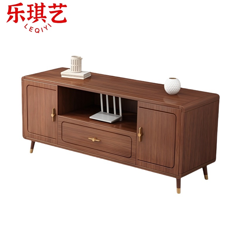 乐琪艺 高脚电视柜 120*40*70cm 个高清大图