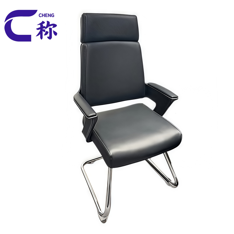 称办公座椅黑色把高清大图