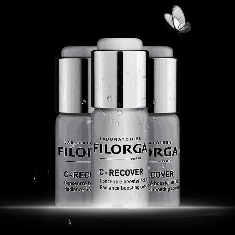 [再现年轻肤质]FILORGA 菲洛嘉 舒缓亮肤均匀提亮 精华乳 10ml*3瓶装 30ml/盒 修护滋润