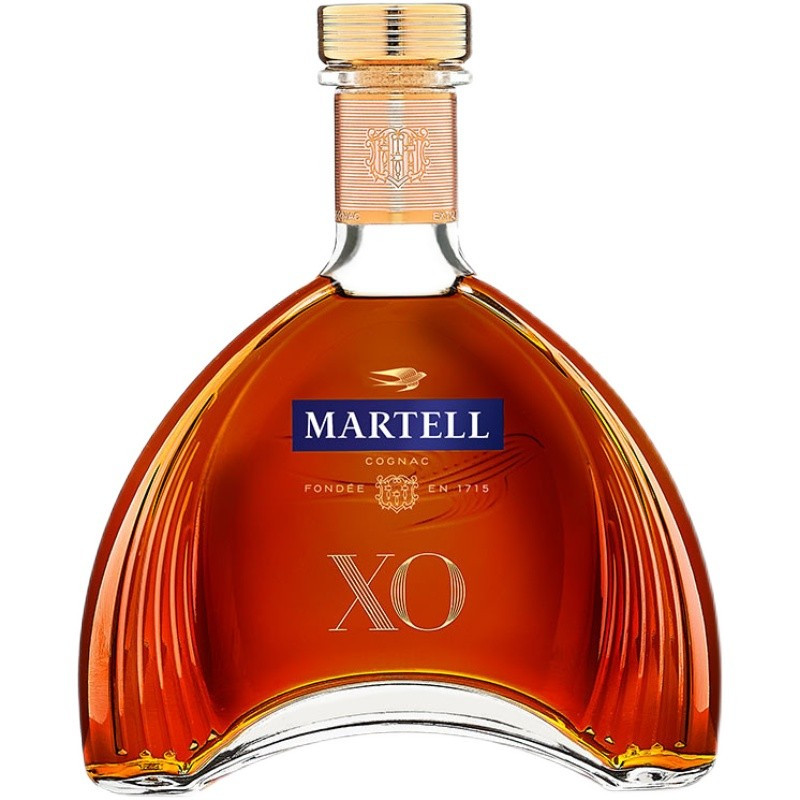 马爹利(Martell) 原装进口 法国干邑白兰地 XO 拱桥 1000ml 海外版 单瓶装