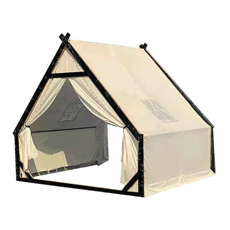 劲脉 露营星空帐篷 米黄色-2*2*2.5M 顶高清大图