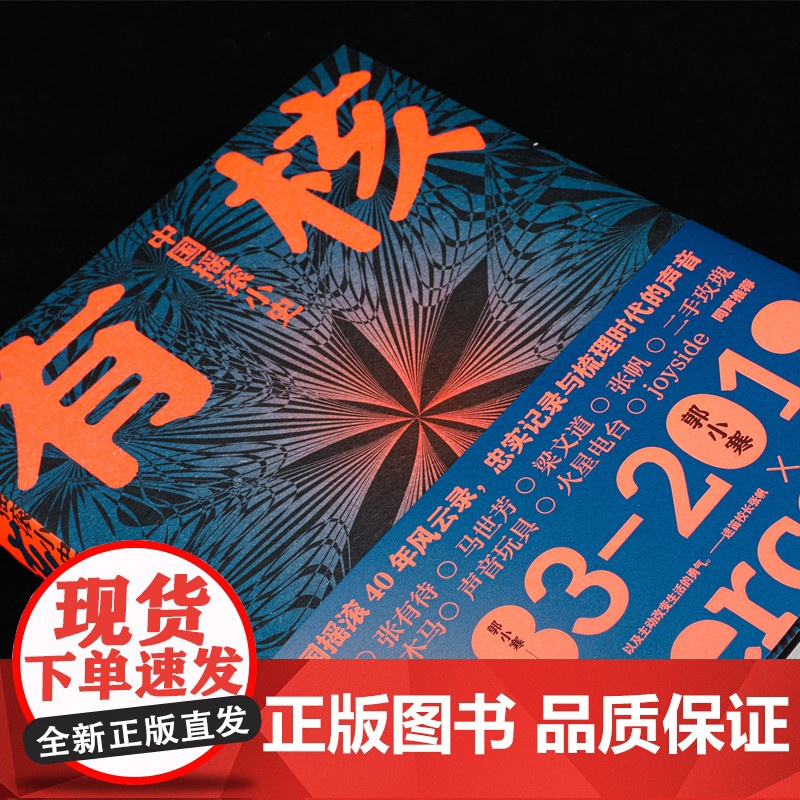 有核:中国摇滚小史 郭小寒 著 乐队的夏天 中国摇滚40年风云录 摇滚 乐评 沙沙生长 大席宴 1983-2019 摇滚高清大图