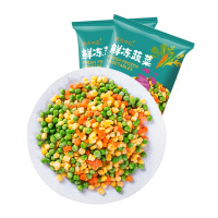 燕域田园冷冻蔬菜速冻混合蔬菜粒1500g什锦混合菜青豆玉米轻食营养500g/袋*3