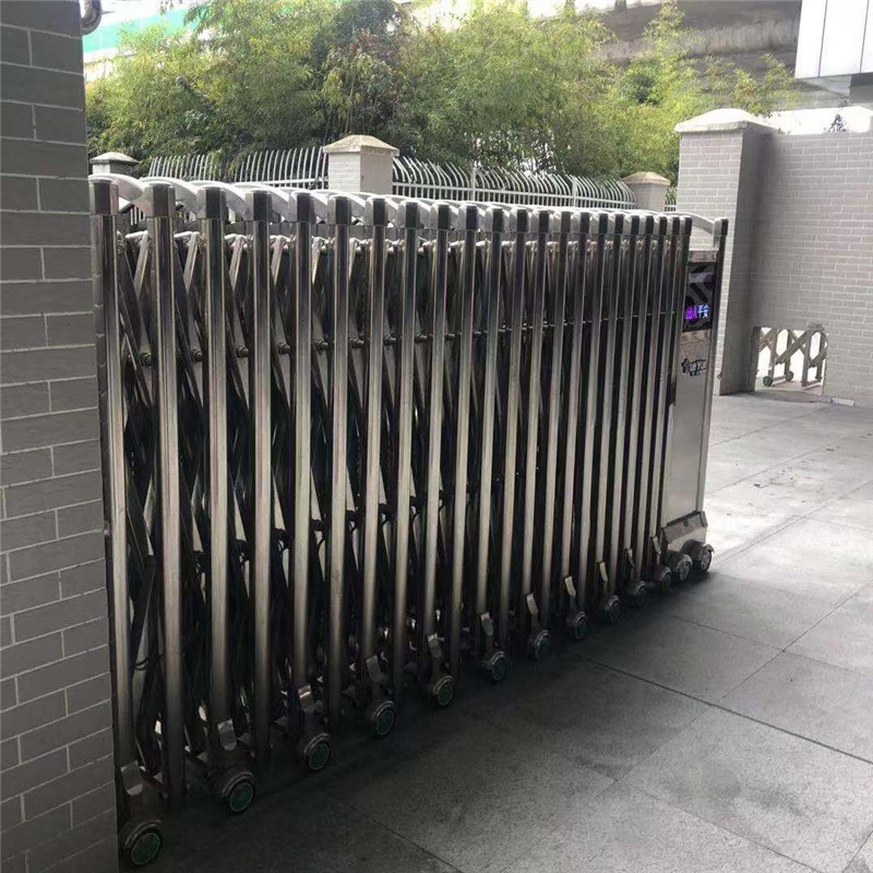 正蓉王牌 不锈钢电动伸缩门1000mm*500mm*1800mm
