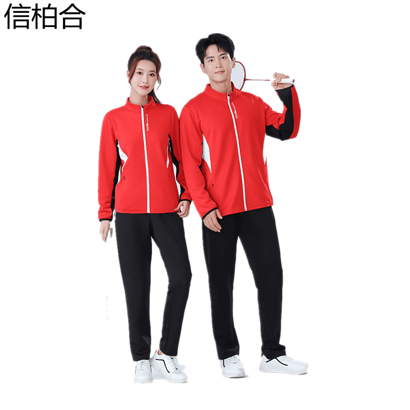 信柏合羽毛球服Y12高清大图