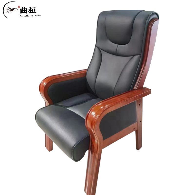 曲桓 真皮 椅子 qh-803/把高清大图