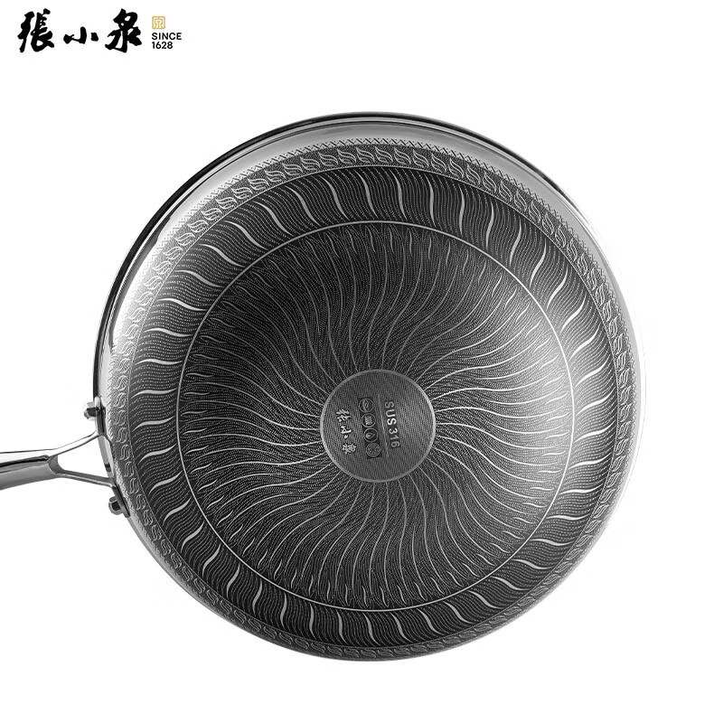张小泉小康之家不粘炒锅C30630100 32cm高清大图