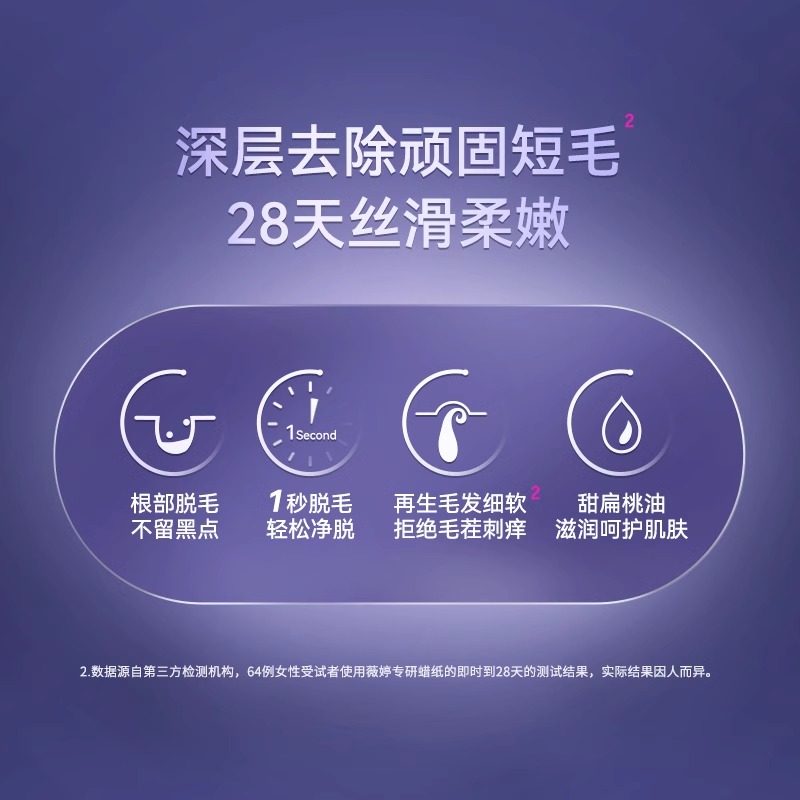 薇婷专研脱毛蜡纸20片高清大图