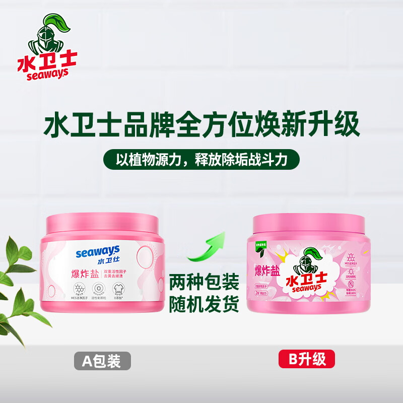 水卫仕(SHUIWEISHI) 爆炸盐1Kg/瓶*2