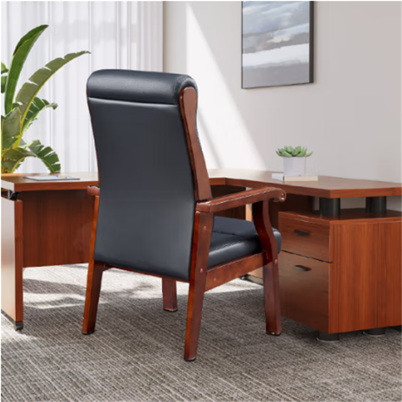 环杰实木椅会议椅hj1835大班椅