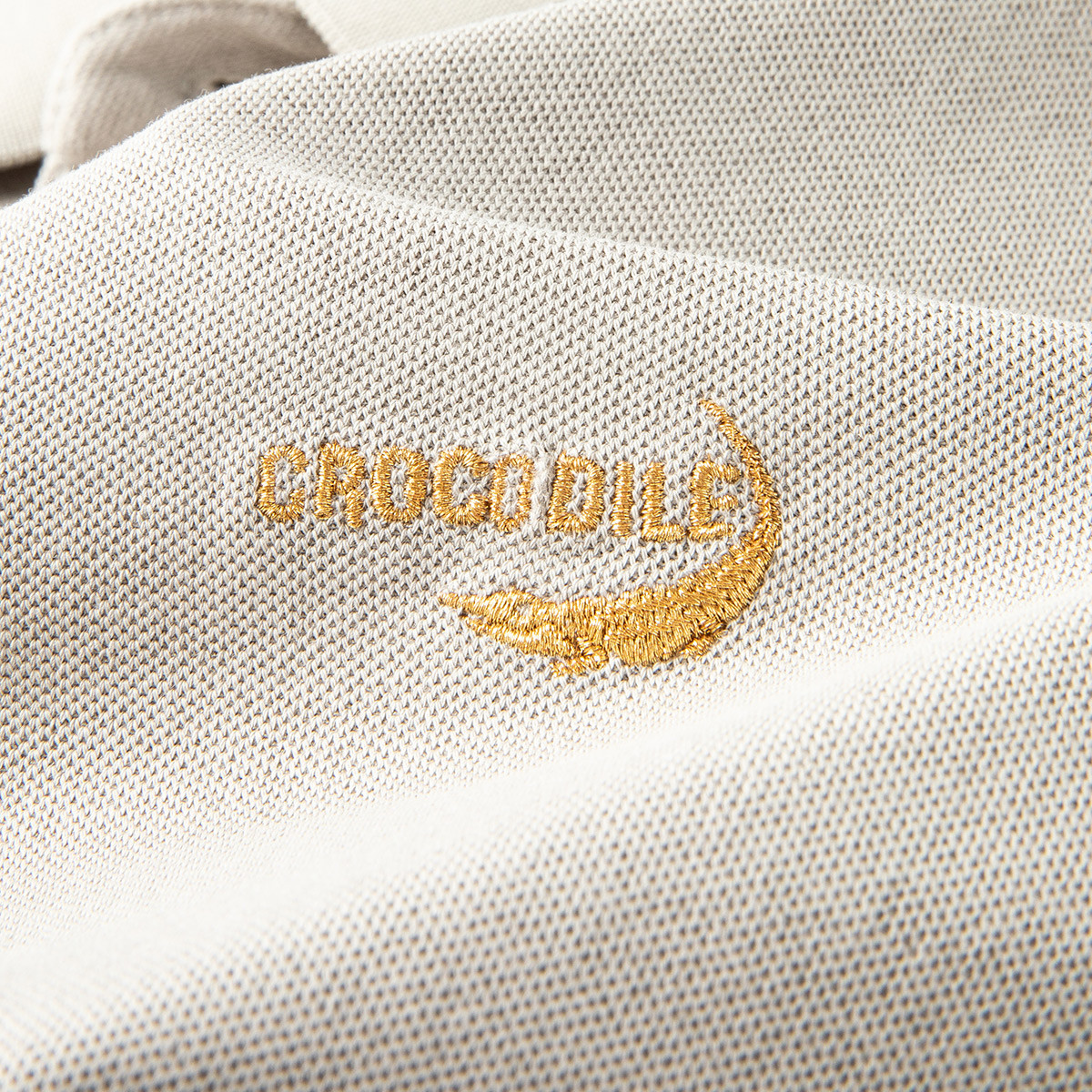 鳄鱼恤CROCODILE 中青年条纹商务格子POLO衫男短袖T恤高清大图