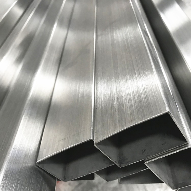 兴酉 不锈钢装饰矩形管 50*100mm 千克高清大图