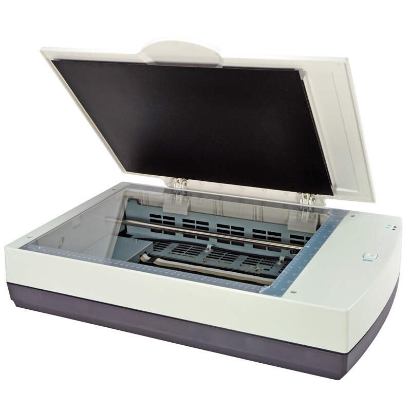 MICROTEK FileScan 1860XL plus 中晶A3幅面彩色高清快速平板式扫描仪 灰白色
