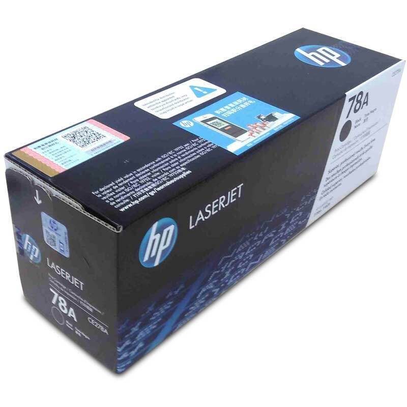 惠普(hp) CE278A 78A黑色硒鼓适用P1566 1606 1536系列