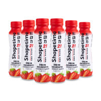 形动力草莓味奶昔牛奶330ml*6