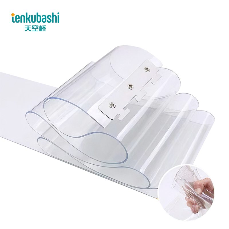 天空桥 透明门帘 2mm厚15cm宽2.5m高 条高清大图