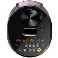 美的(Midea)电压力锅MY-HT6077P 高压锅6L IH电磁加热可中途加菜家用智能预约功能一锅双胆