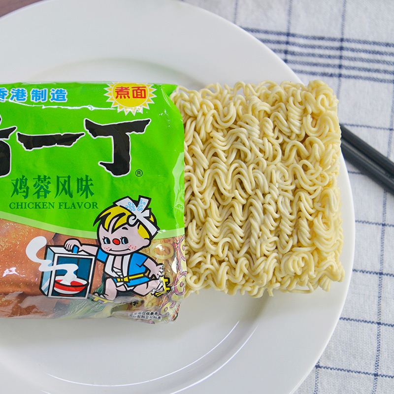 中国香港出前一丁方便面 鸡蓉味100g*30包/箱 方便速食泡面拉面办公室 熬夜