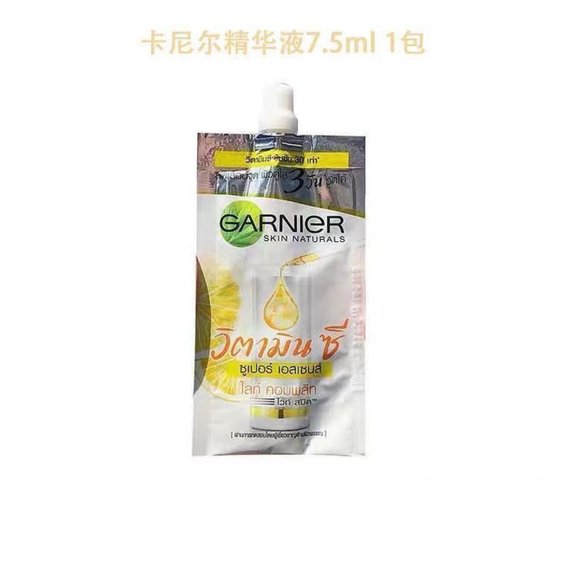泰国卡尼尔美白精华377全效瞬白毛孔收缩女淡斑保湿补水vc精华液 7.5ml*1袋