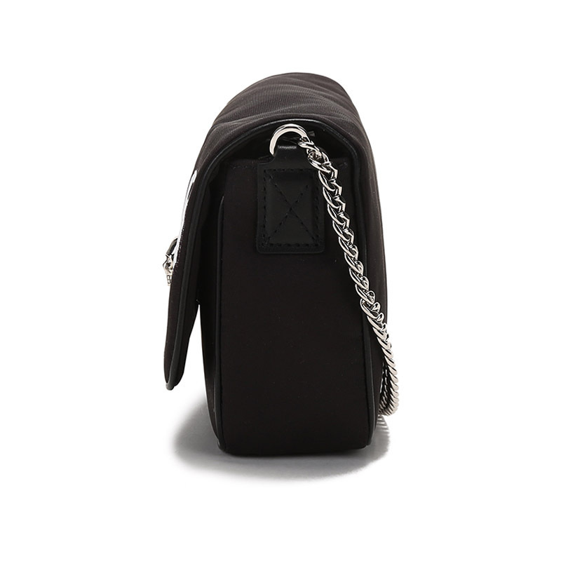 亚历山大麦昆alexandermcqueen女士织物单肩斜挎包链条包66612016xab